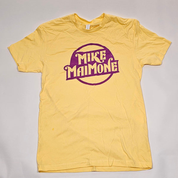 MM Logo Tee Yellow w/ Purple